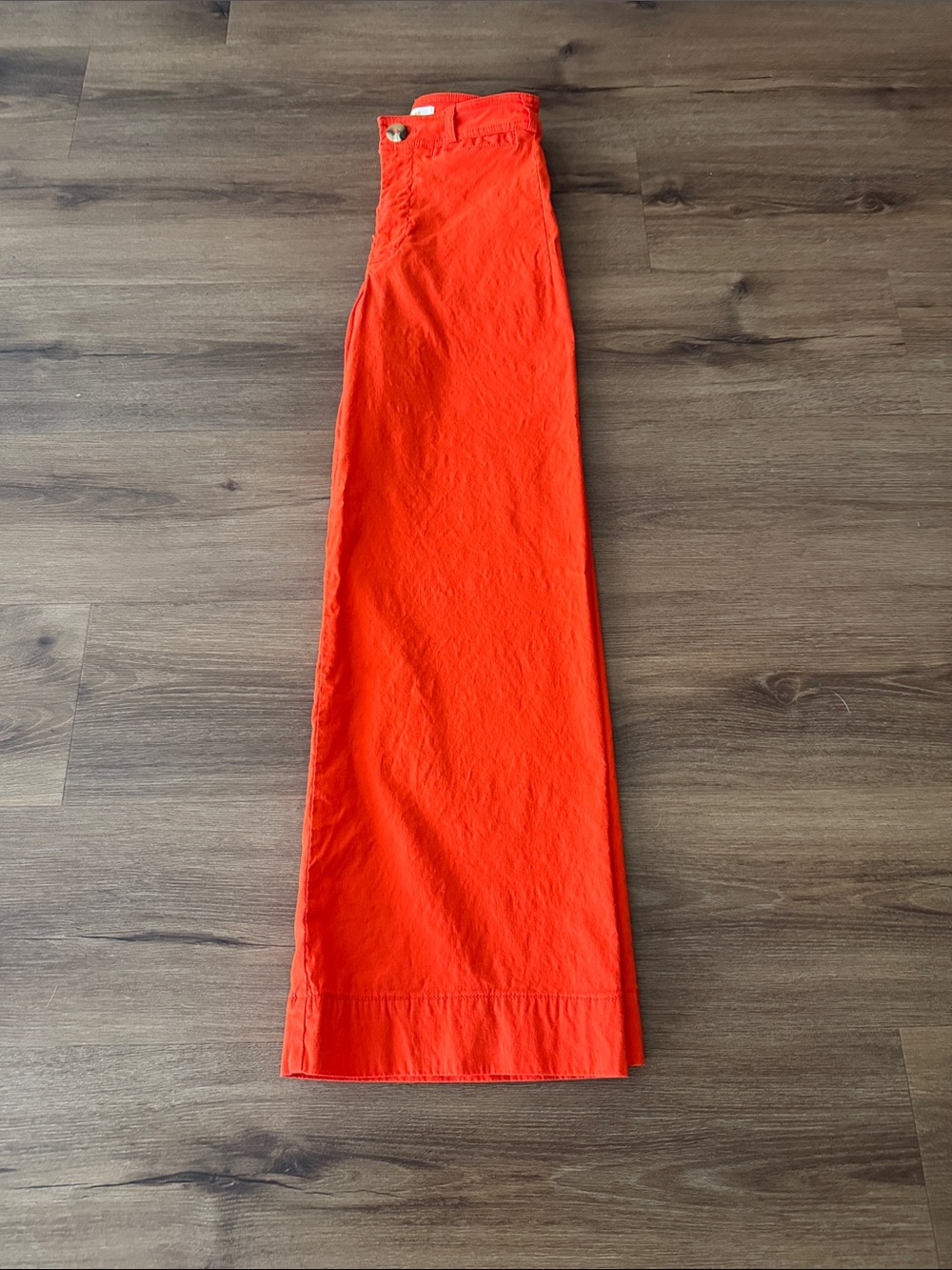 Maeve by Anthrologue Bold Orange Wide-Leg Trousers. Size 24 - Picture 2 of 5